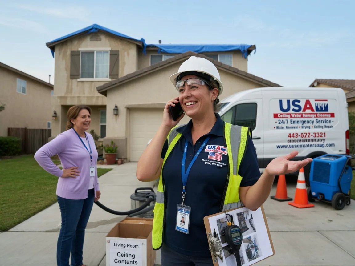 Ceiling Water Damage Restoration Dahinda, IL FAQs